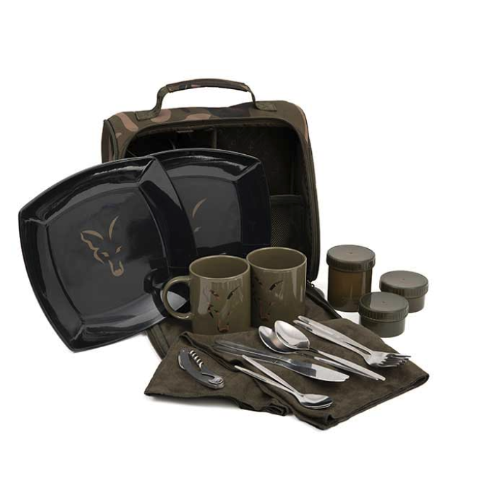 Fox Camolite 2 Person Dinner Set