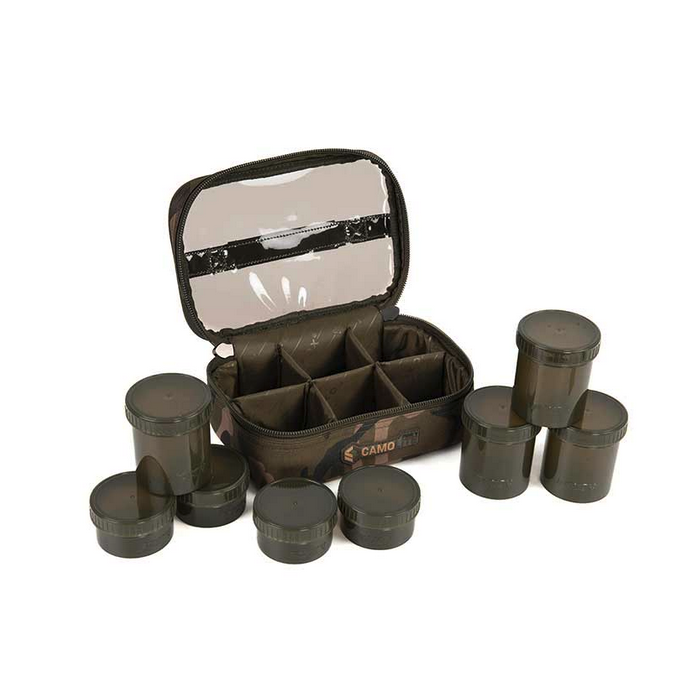Fox Camolite 8 Pot Hookbait Case 