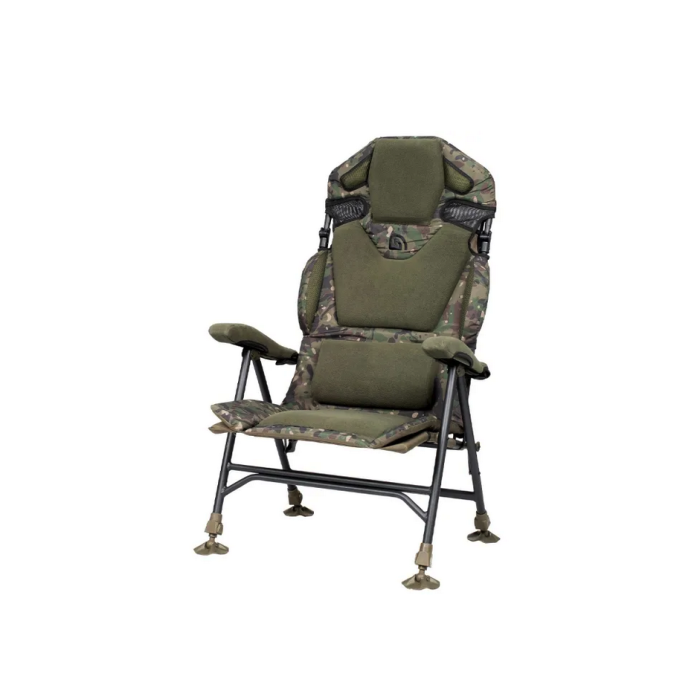 Trakker Levelite Longback Recliner Chair Camo
