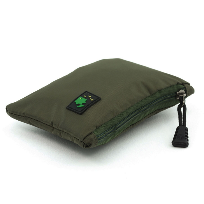 Thinking Anglers Small Zip Pouch Olive