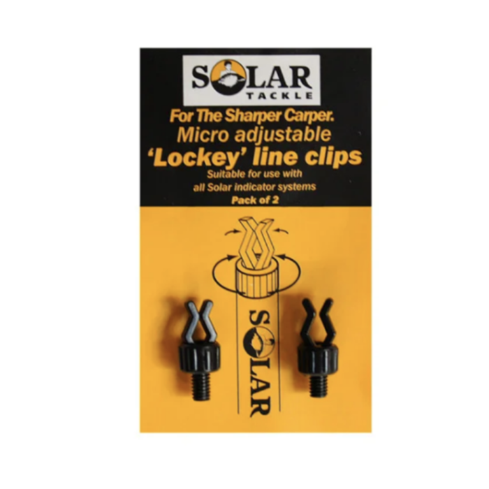 Solar Micro Adjustable Line Clips Qty 2
