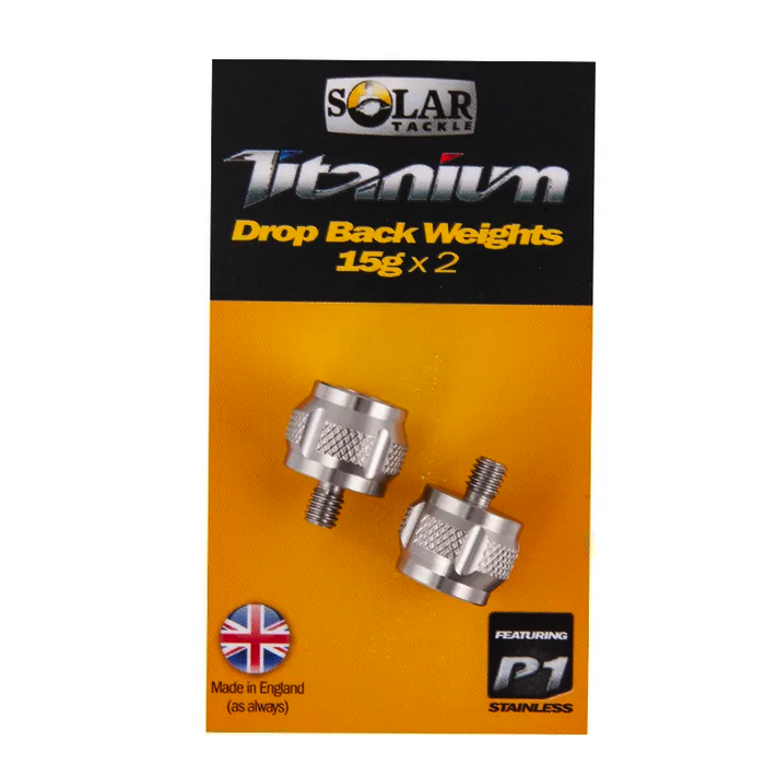 Solar Indicator Drop Back Weights 15G