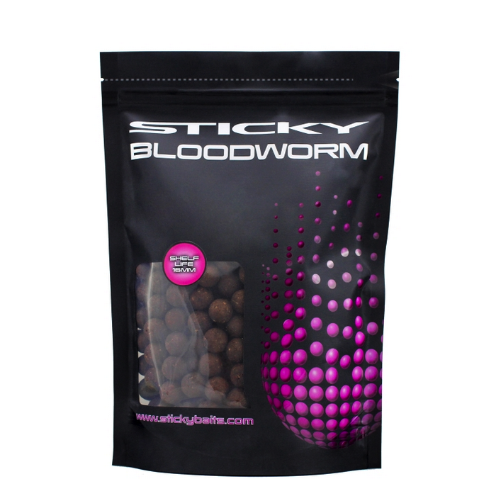 Sticky Baits Bloodworm Boilies 1kg Shelf Life