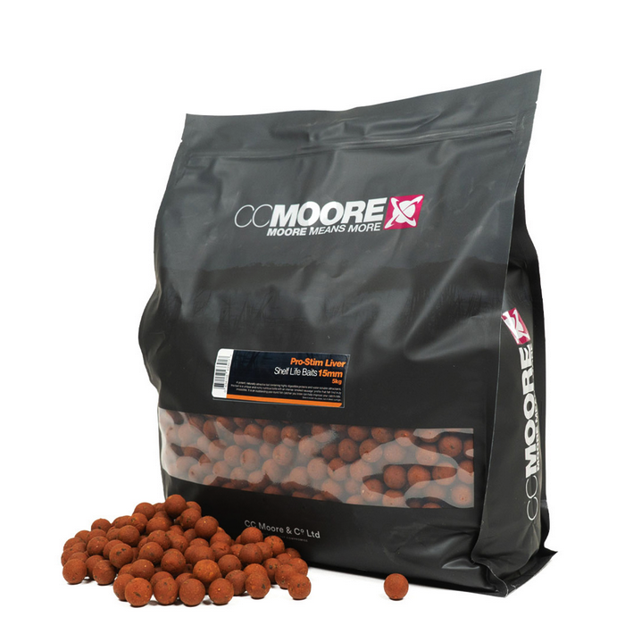 CC Moore Pro Stim Liver Boilies 5kg Shelf Life 