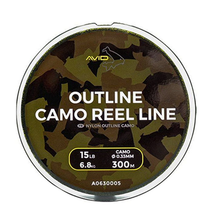 Avid Outline Camo Reel Line 1000m