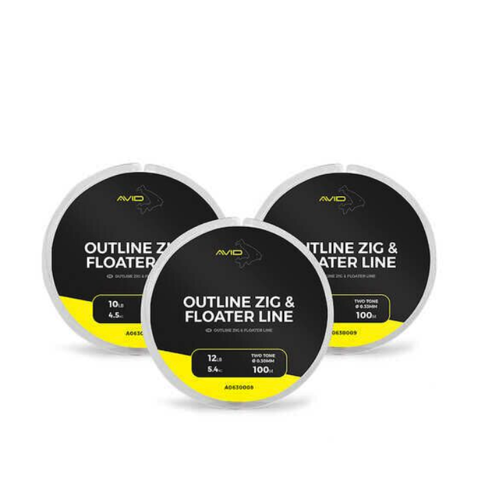 Avid Outline Zig and Floater line 12LB 100m