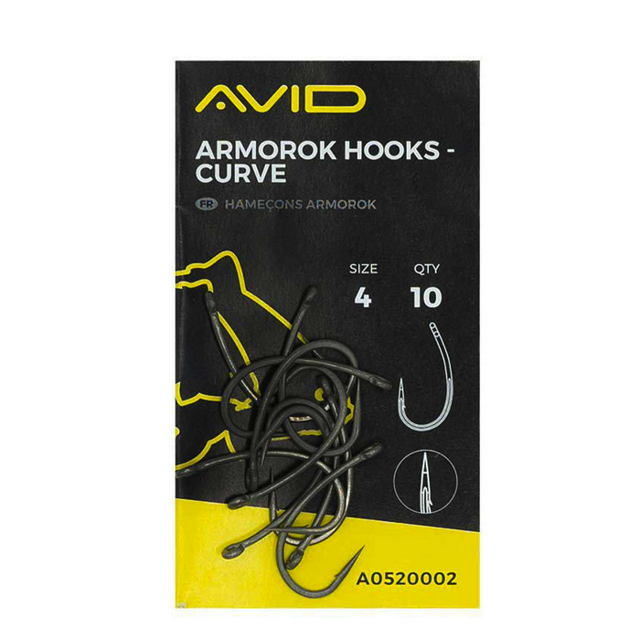 Avid Carp Armorok Curve Hooks Barbed