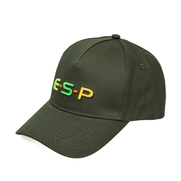 ESP 3D Logo Olive Green Fishing Cap