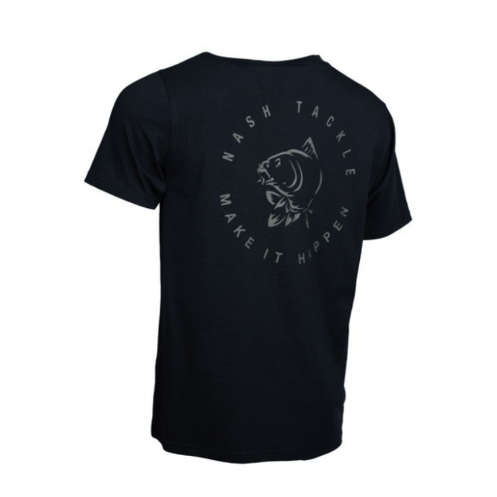 Nash Make It Happen Carp Logo T Shirt Black