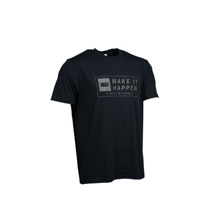 Nash Make It Happen Coordinates T Shirt Black