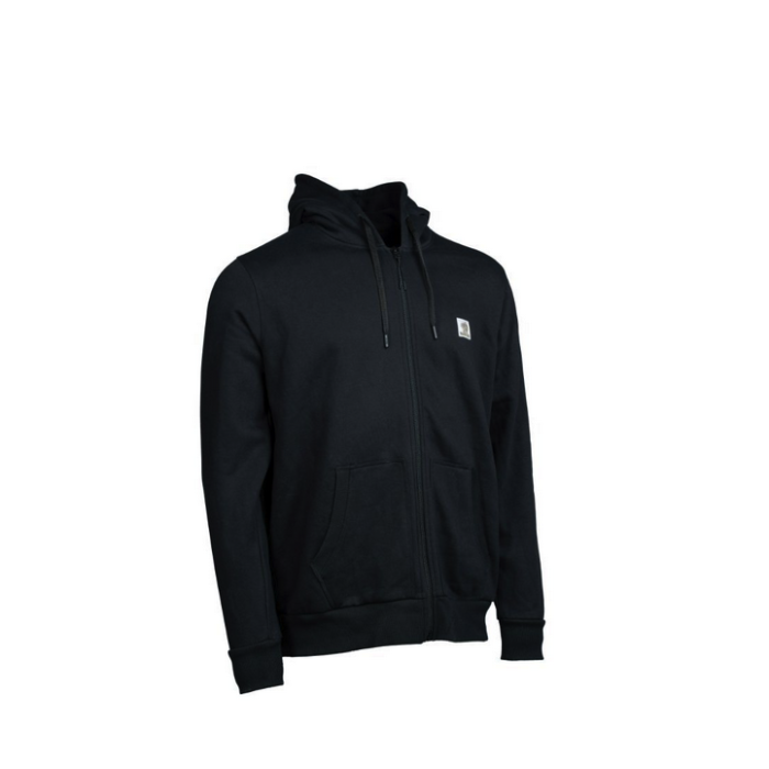 Nash Make It Happen Badge Zipped Hoody Black