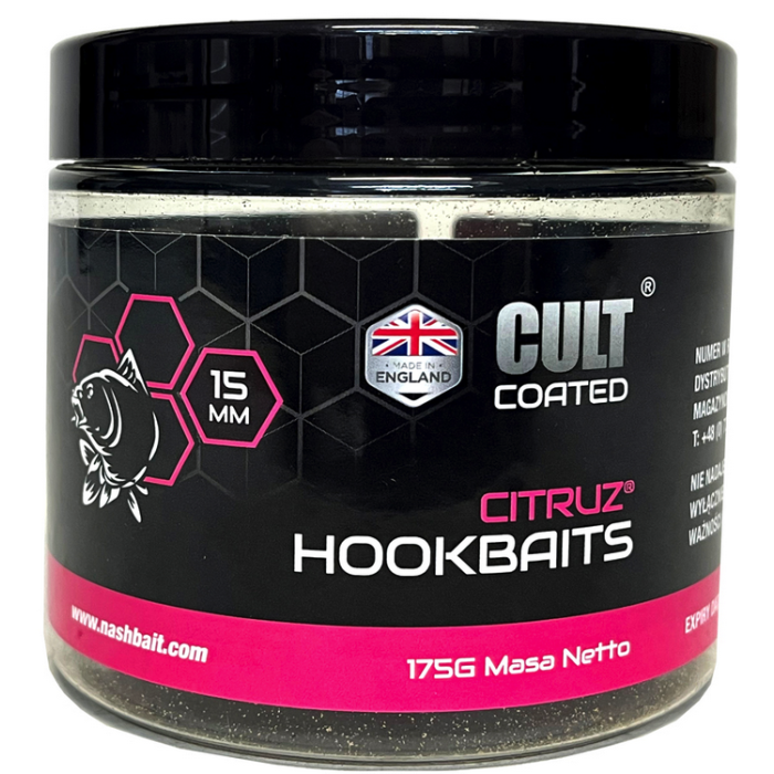 Nash Cult Coated Citruz Hookbaits 15mm 175g