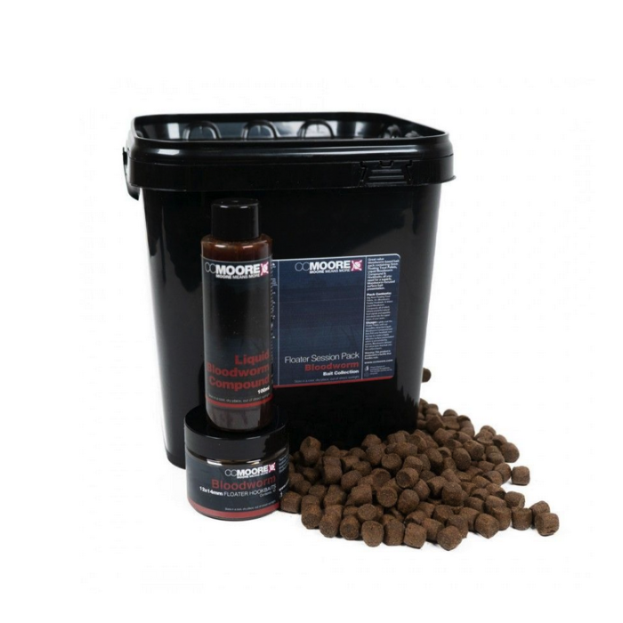 CC Moore Bloodworm Floater Session Pack Pellets 5kg