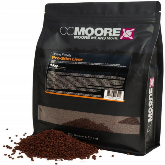 CC Moore Pro-Stim Liver 3mm Pellets 1kg