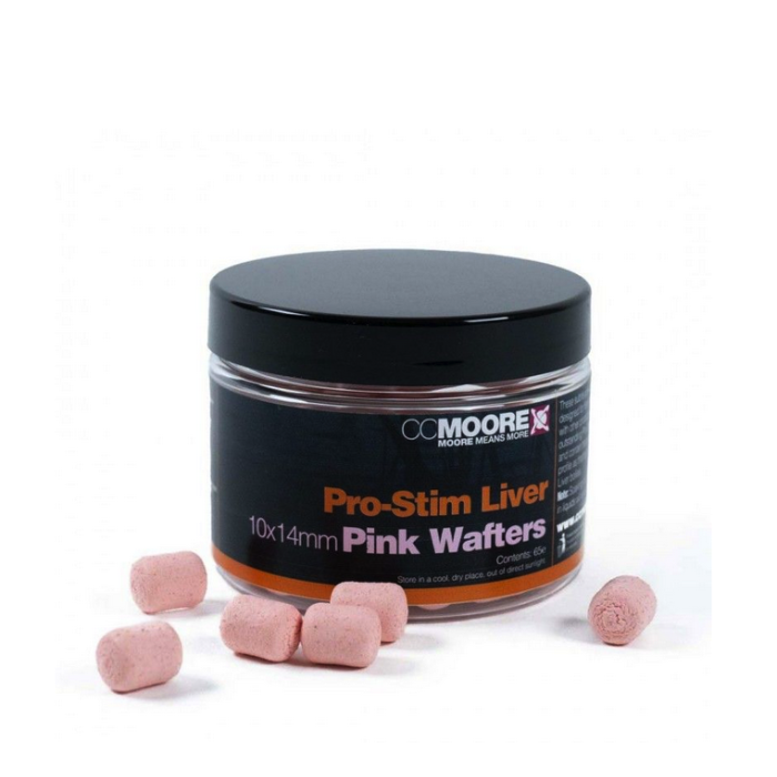 CC Moore Pro-Stim Liver Pink Wafters 10x14mm