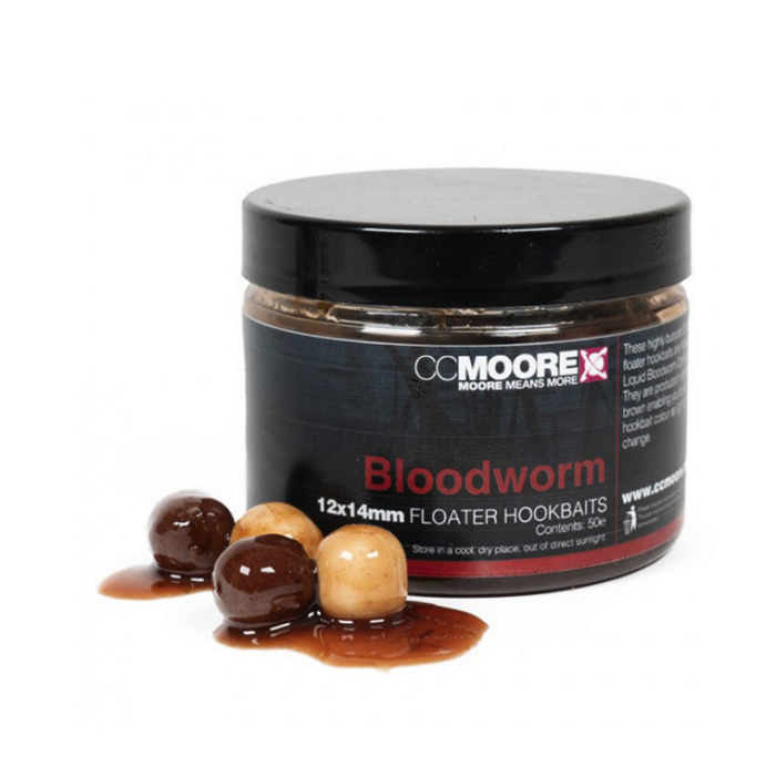 CC Moore Bloodworm 12x14mm Floater Hookbaits