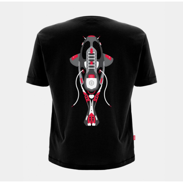 Kumu Stitched Up Black Tee