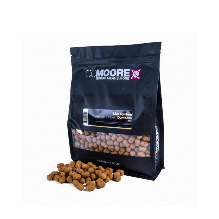 CC Moore Live System Dumbells Boilies 10x15mm 1kg