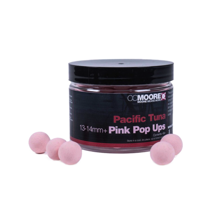 CC Moore Pacific Tuna Pink Pop-Ups 13x14mm