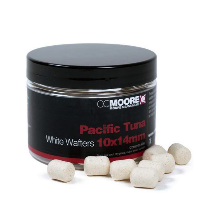 CC Moore Pacific Tuna White Wafters 10x14mm
