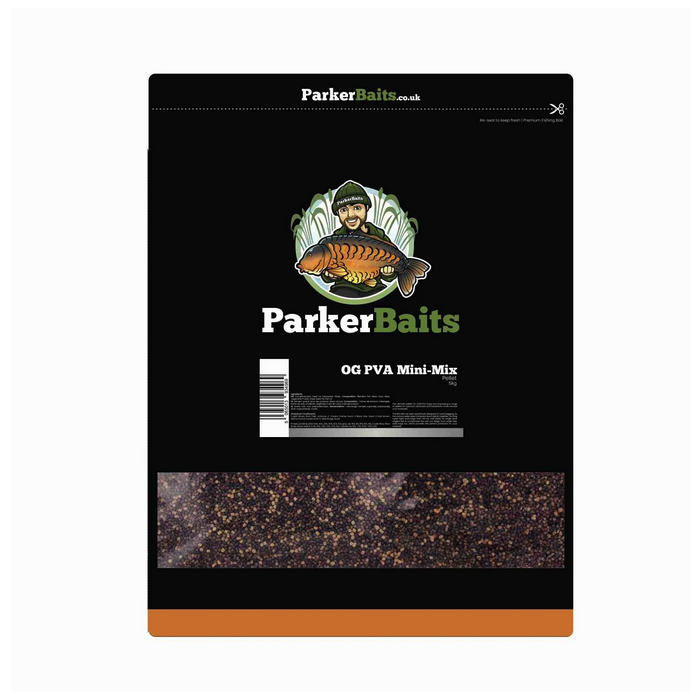 Parker Baits OG PVA Mini Mix Pellets 5kg