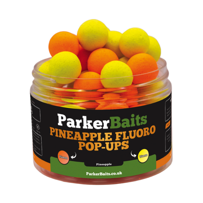 Parker Baits Fluoro Pop-Ups Pineappple 15mm