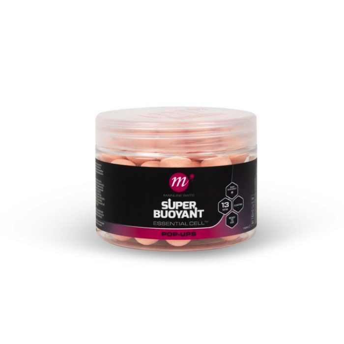 Mainline Baits Essential Cell Pink Super Buoyant Pop-Ups 13mm