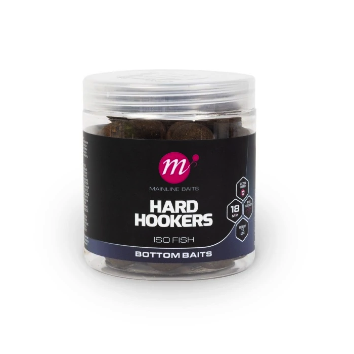 Mainline Baits Hard Hookers ISO Fish Bottom Baits 18mm