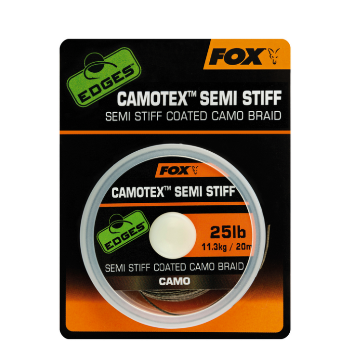 Fox Camotex Semi Stiff Braid Camo 35lb 20m