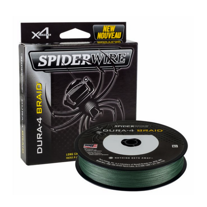 Pure Fishing Spider Wire Dura-4 Braid 37LB 300m Moss Green