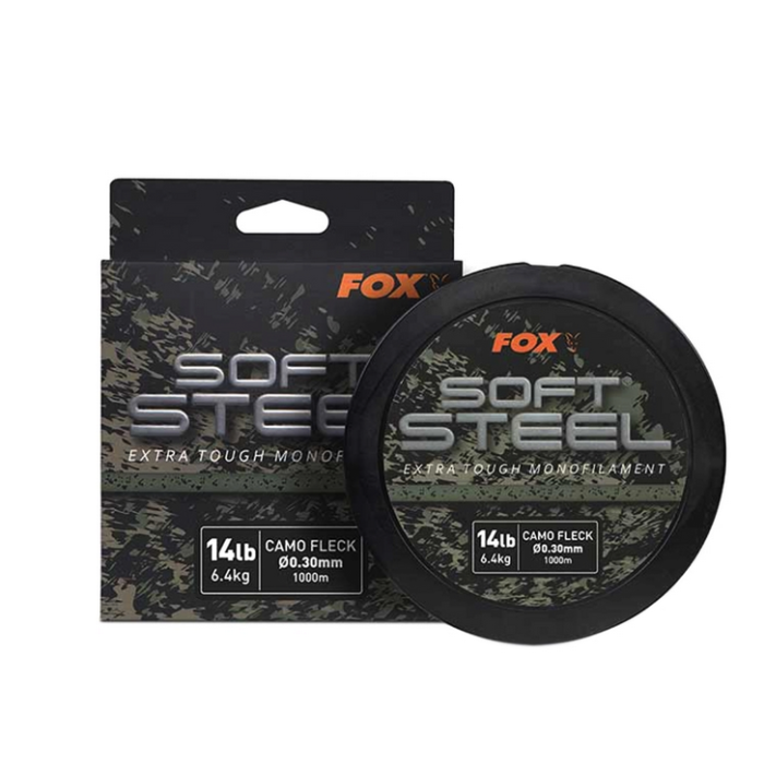 Fox Soft Steel Extra Tough Mono Camo Fleck 1000m 