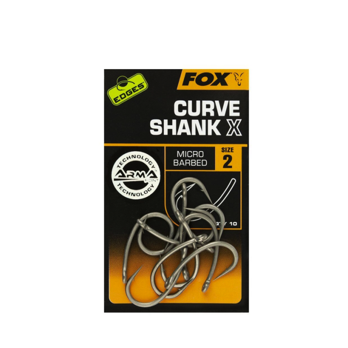 Fox Curve Shank X Micro Barbed Hooks