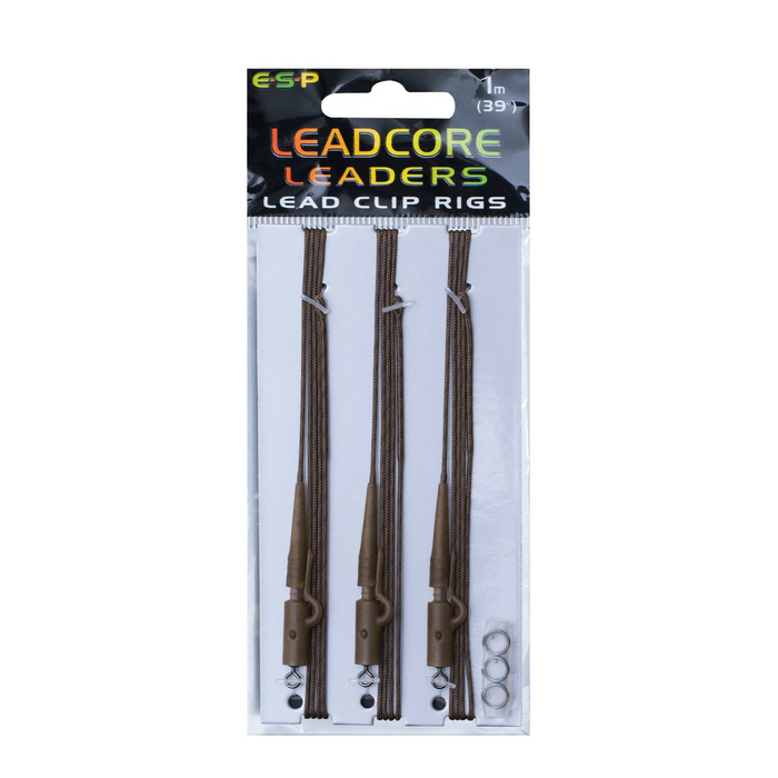 ESP Leadcore Leaders Lead Clip Rigs 