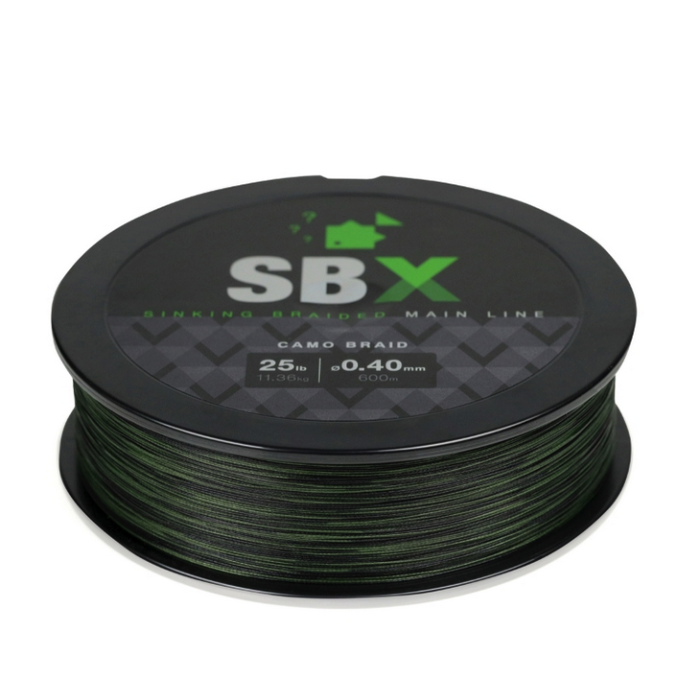 Thinking Anglers SBX Sinking Braid 25lb/11.36kg Camo 600m