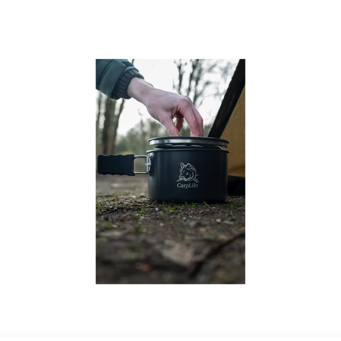 Carplife Night Forge Saucepan & Spatula