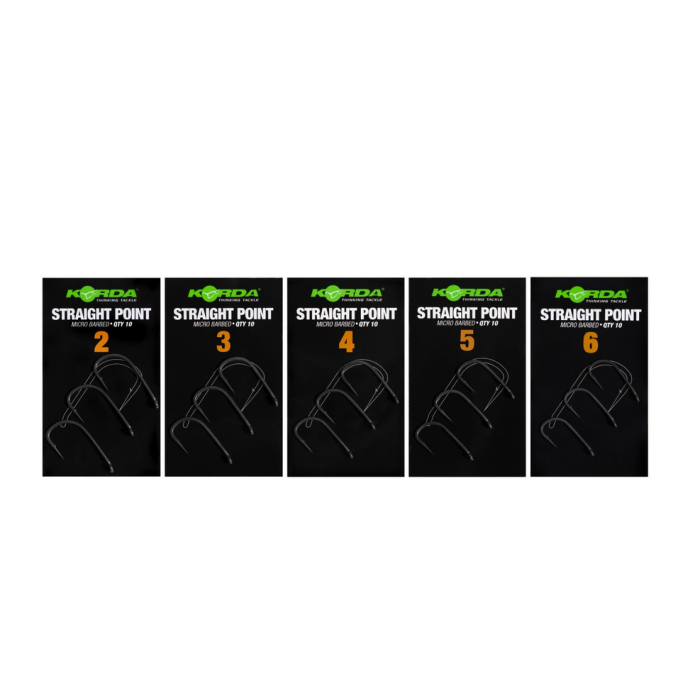 Korda Straight Point Hooks 