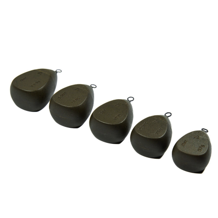 Evolve Tackle Flat Pear Swivel Weight