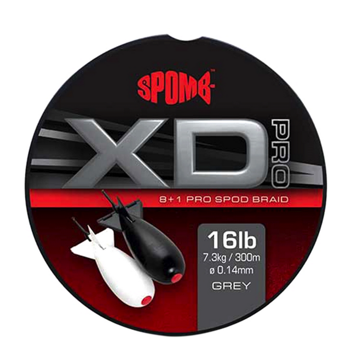 Spomb XD Pro Braid Grey 8+1 0.14mm 16lbs