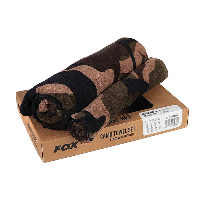 Fox Camo Beach / Hand Towel Box Set
