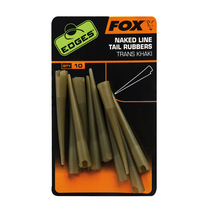 Fox Power Grip Naked Line Tail Rubbers - Size 7
