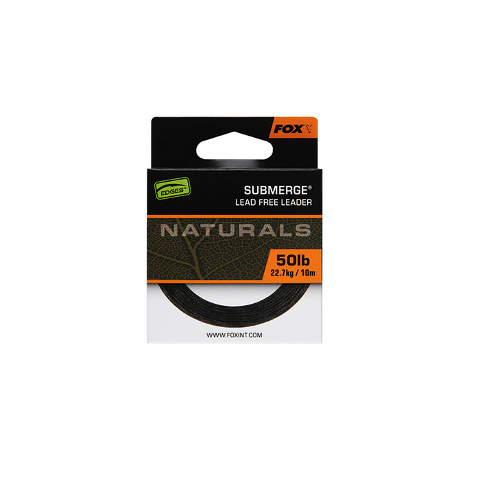 Fox Naturals Submerge Leader 10m - 50lb/22.7k