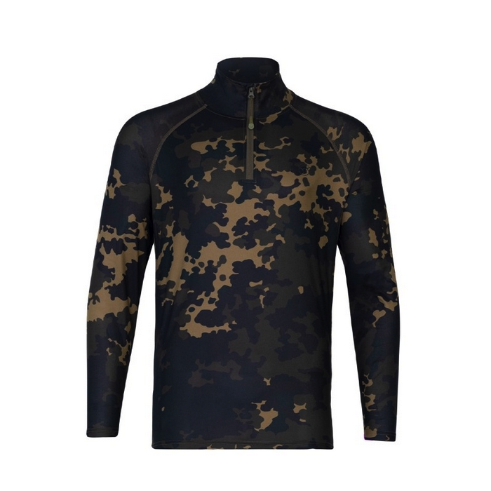 Korda Kool UPF Zip Jersey Dark Kamo 