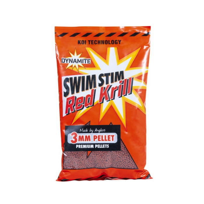 Dynamite Swimstim Red Krill 3mm Pellet