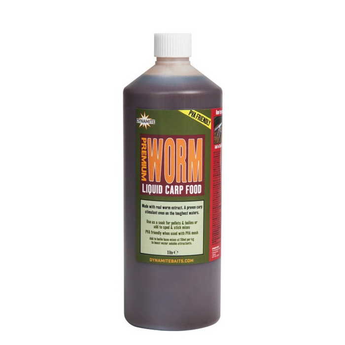 Dynamite Baits Worm Liquid Food 1Ltr