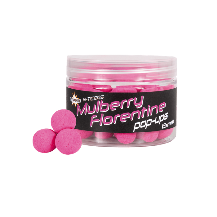 Dynamite Baits N Ticers Mulberry Florentine Pop-Ups 12mm