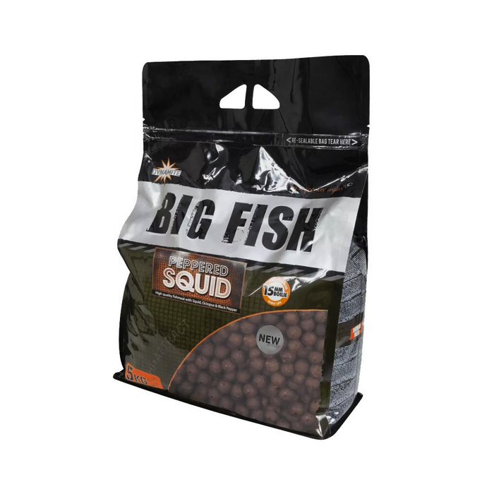 Dynamite Baits Peppered Squid Boilies 20mm 5kg