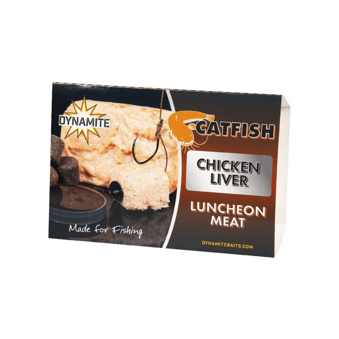 Dynamite Baits Catfish Chicken Liver Luncheon Meat 250g