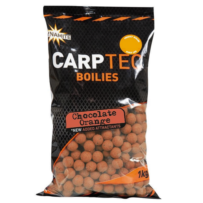 Dynamite Baits Carp-Tec Boilies 15mm Chocolate Orange 1kg
