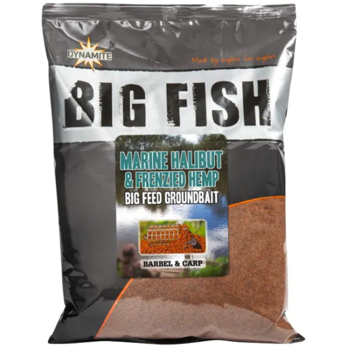 Dynamite Baits Big fish Marine Halibut & Hemp Groundbait 1.8kg