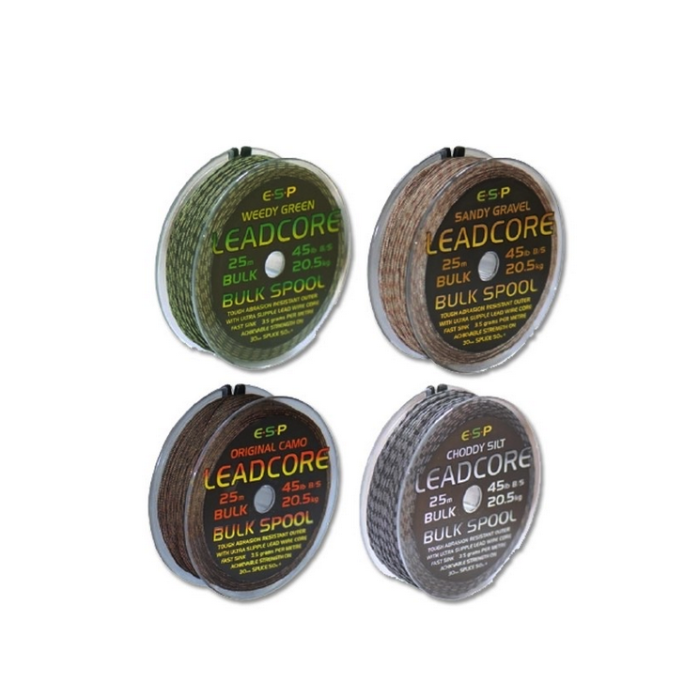 ESP Bulk Leadcore 45LB 25M